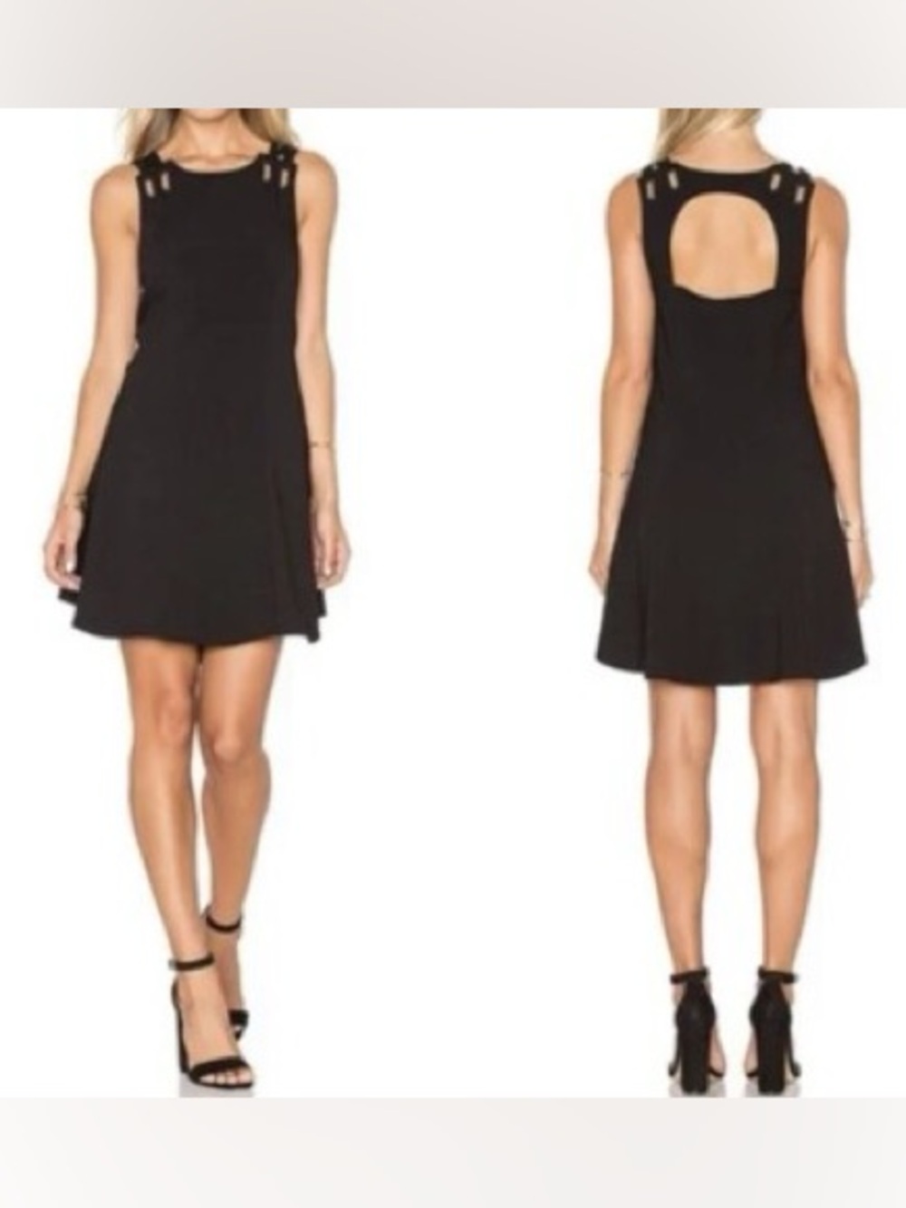 Free People Baby Love Open Back Mini Dress / Size S